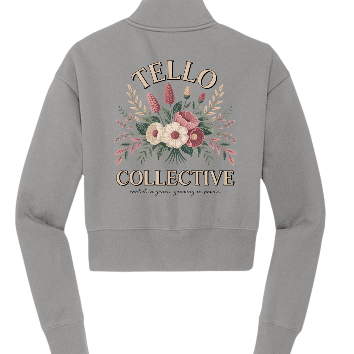 Light Heather Grey - DT6111 - BACK